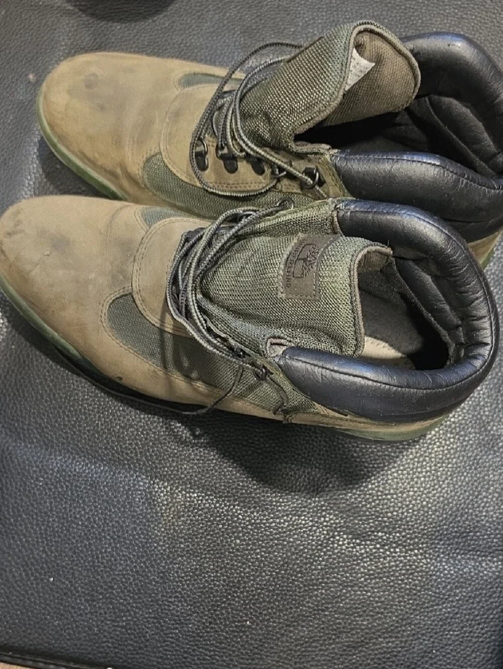 Olive Green Tactical Boots - Men's Outdoor Footwear